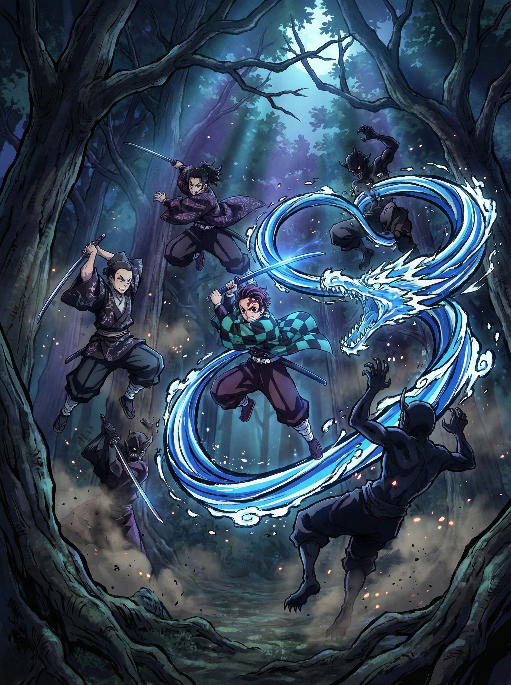 麻豆传媒动漫-水之呼吸碧蓝激流